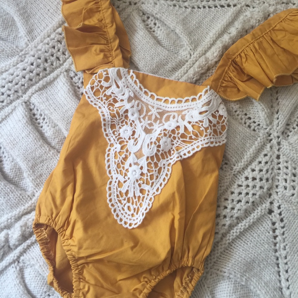 NWT Ruffle Romper